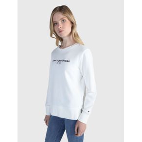 

SUDADERA TOMMY HILFIGER CON LOGO BORDADO DE MUJER Talla: L