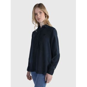 

Blusa Tommy Hilfiger Con Monograma Bordado De Mujer Talla: 32