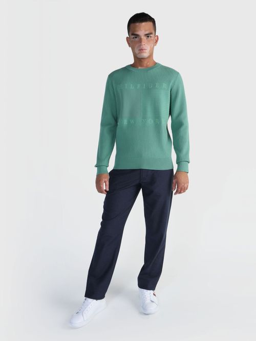 SUETER-TOMMY-HILFIGER-CON-LOGO-BORDADO-DE-HOMBRE-TOMMY-HILFIGER