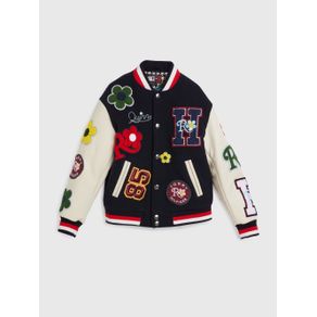 

Chamarra Tommy Hilfiger x richard quinn para niños Talla: 12-14