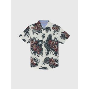 

Camisa Tropical Tommy Hilfiger Adaptive De Niño Talla: XL