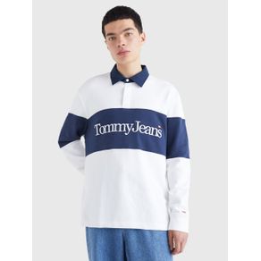 

Playera De Rugby Color Block Amplia De Hombre Talla: L