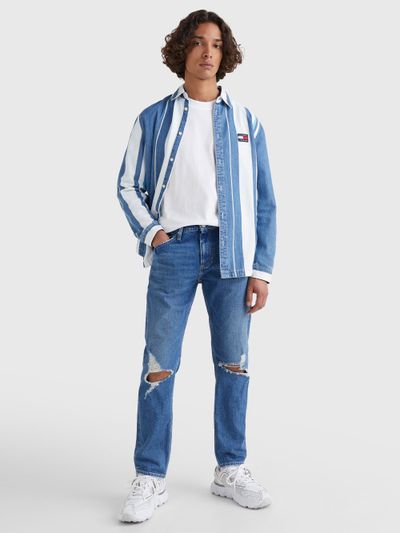 JEANS-SCANTON-TOMMY-JEANS-Y-AJUSTADOS-CON-EFECTO-DESGASTADO-DE-HOMBRE-TOMMY-HILFIGER