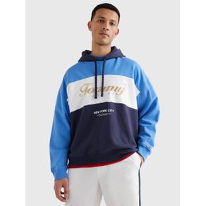 

SUDADERA TOMMY JEANS COLOR BLOCK CON LOGO BORDADO DE HOMBRE Talla: M
