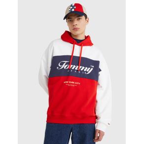 

SUDADERA TOMMY JEANS COLOR BLOCK CON LOGO BORDADO DE HOMBRE Talla: S