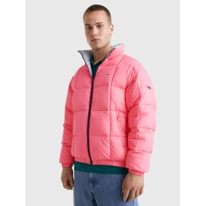 

Chamarra Tommy Jeans Acolchada Reversible De Corte Amplio De Hombre Talla: M