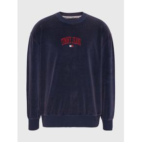 

Sudadera Universitaria Amplia De Velour De Hombre Talla: S