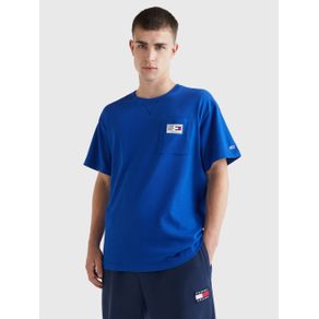 

PLAYERA TOMMY JEANS DE FELPA Y CORTE AMPLIO DE HOMBRE Talla: XL