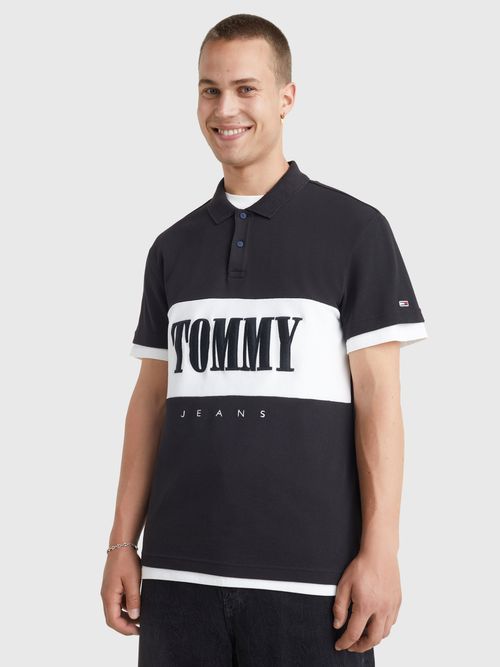 POLO-TOMMY-JEANS-COLOR-BLOCK-DE-CORTE-CLASICO-DE-HOMBRE-TOMMY-HILFIGER