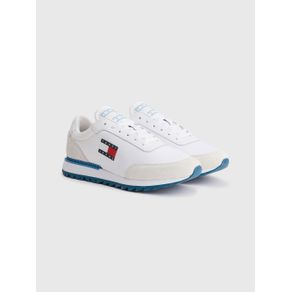 

TENIS TOMMY JEANS RETRO CON MEZCLA DE TEXTURAS DE HOMBRE Talla: 28