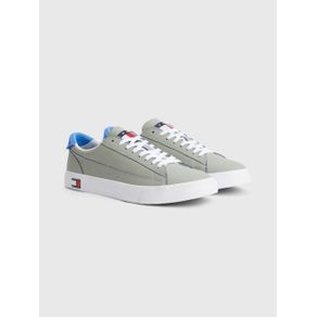 

TENIS TOMMY JEANS DE PIEL Y ESTILO UNIVERSITARIO DE HOMBRE Talla: 26.5