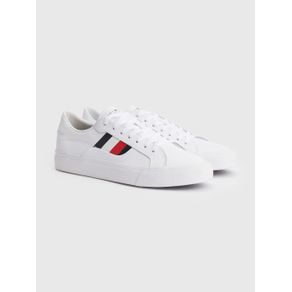 

Tenis Tommy Hilfiger De Piel Con Detalles Distintivos De Hombre Talla: 26