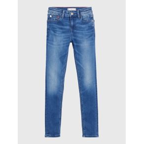 

Jeans Tommy Hilfiger Nora Ceñidos Con Acabado Suave De Niña Talla: 10