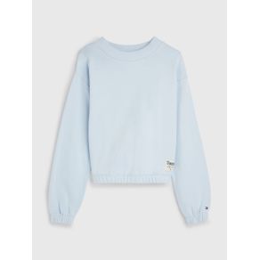 

Sudadera Tommy Hilfiger Con Parche Y Logos De Niña Talla: 10