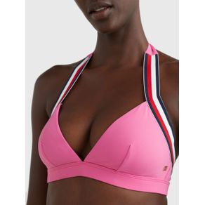 

Parte superior de bikini Tommy Hilfiger de triángulo de mujer Talla: L