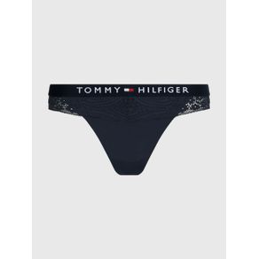 

TANGA TOMMY HILFIGER CON ENCAJE FLORAL DE MUJER Talla: L