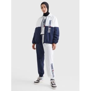 

Chamarra Color Block Con Logo De Mujer Talla: XS