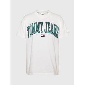 

Playera College De Corte Amplio Con Logo De Mujer Talla: XS
