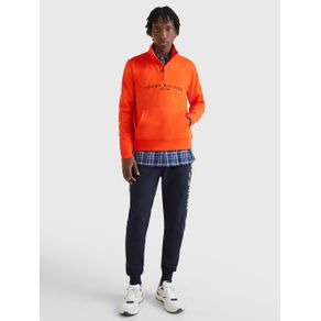 

Sudadera Con Media Cierre Y Logo De Hombre Talla: L