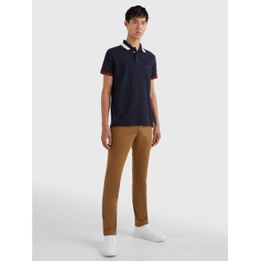 

POLO DE CORTE SLIM CON DETALLES RIBETEADOS TOMMY HILFIGER DE HOMBRE Talla: M