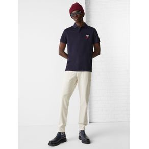 

Polo Essential De Corte Regular Con Monograma De Hombre Talla: M