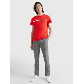 

Playera De Corte Slim Con Logo En El Pecho De Hombre Talla: S