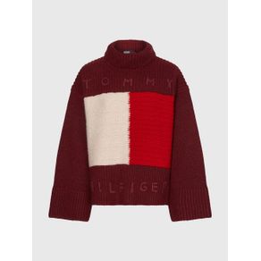 

Suéter Oversize De Cuello Vuelto De Mujer Talla: L