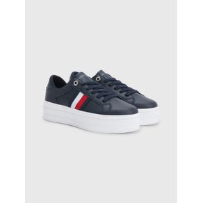 

TENIS SIGNATURE CON PLATAFORMA TOMMY HILFIGER DE MUJER Talla: 23