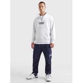 

Sudadera Con Media Cierre De Corte Amplio De Hombre Talla: XL
