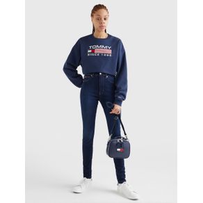 

SUDADERA MODERN DE CORTE SUPER CROPPED TOMMY JEANS DE MUJER Talla: M