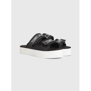 

SANDALIAS DE PLATAFORMA CON LOGO TOMMY JEANS DE MUJER Talla: 25.5