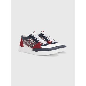 

Tenis Deportivos Elevated De Piel Tommy Hilfiger Monogram Talla: 25