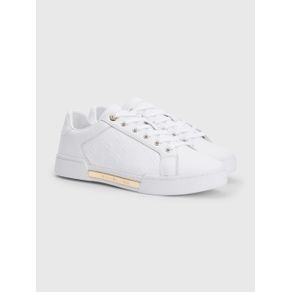 

TENIS CON MONOGRAMAS EN RELIEVE TOMMY HILFIGER DE MUJER Talla: 23.5