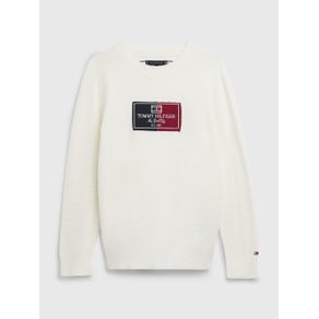 

Suéter De Algodón Orgánico Con Logo De Niño Talla: 6