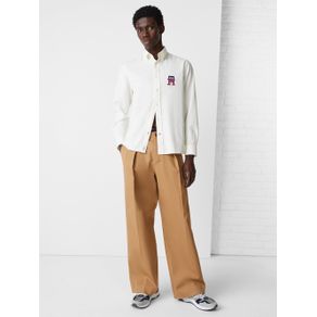 

Camisa De Corte Regular Monogram Talla: L
