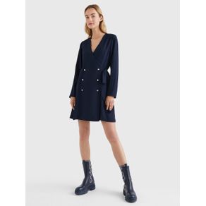 

Vestido Cruzado De Manga Larga De Mujer Talla: 34