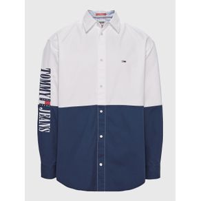 

Camisa Color Block Estilo Skater De Hombre Talla: XS