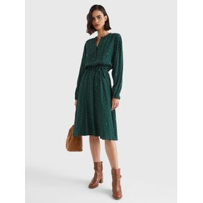 

Vestido Camisero Con Estampado De Cachemir Tommy Hilfiger De Mujer Talla: 34