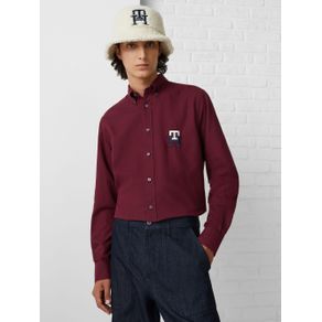 

Camisa De Corte Regular Monogram Talla: L