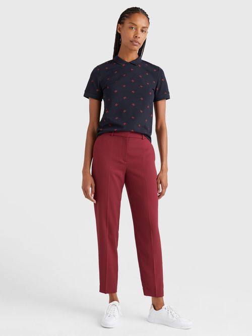 POLO-DE-CUELLO-REDONDO-CON-MONOGRAMAS-TOMMY-HILFIGER-DE-MUJER