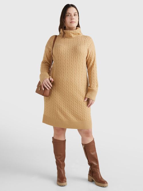 VESTIDO-CURVE-AMPLIO-DE-PUNTO-TRENZADO-TOMMY-HILFIGER-DE-MUJER