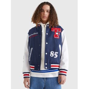 

Chamarra Tommy Jeans De Béisbol De Estilo Universitario De Hombre Talla: L
