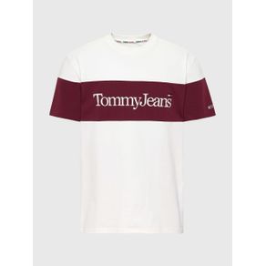 

PLAYERA TOMMY JEANS CON LOGO EN FUENTE SERIF DE HOMBRE Talla: L
