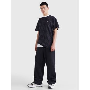 

Playera Amplia Con Estampado De Logos De Hombre Talla: S