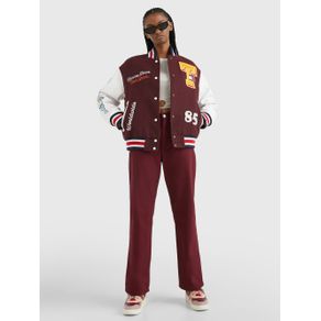 

Chamarra Letterman College De Corte Oversize De Mujer Talla: M