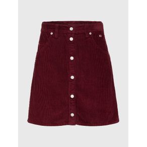 

Minifalda De Pana Con Corte Recto De Mujer Talla: L