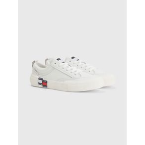 

TENIS DESESTRUCTURADOS DE PIEL TOMMY JEANS DE MUJER Talla: 23.5