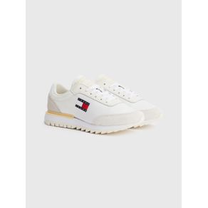 

TENIS RETRO CON MEZCLA DE TEXTURAS TOMMY JEANS DE MUJER Talla: 24