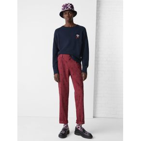

Suéter Amplio De Algodón Supima Monogram Talla: L