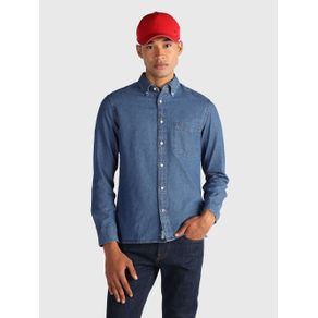 

Camisa Tommy Hilfiger Con Acabado Denim De Hombre Talla: L
